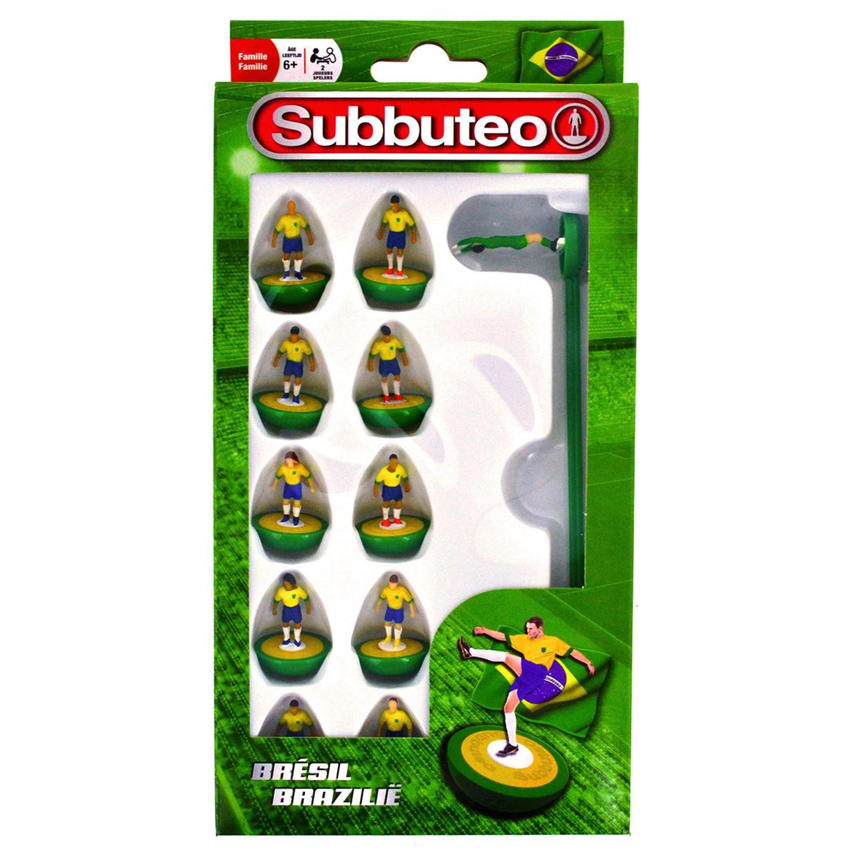 Jeu Subbuteo Equipes Nationales France Belgique - Complet, Occasion