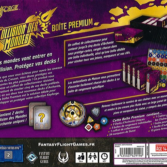 Keyforge - Boîte Premium Collision des mondes – Image 3