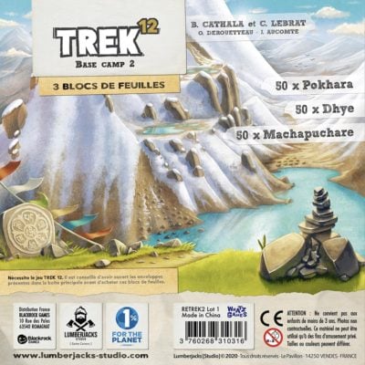 Trek 12 - Base Camp 2 - Trois blocs de feuilles – Image 1