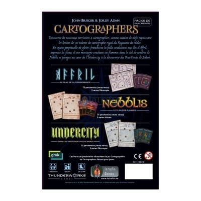 Cartographers - Map pack (nouvelles cartes) – Image 2