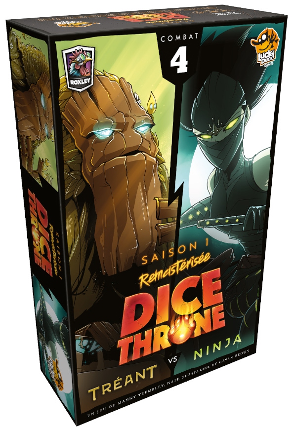 LKYDTHR04FR 001 - Dice Throne S1 - Tréant VS Ninja