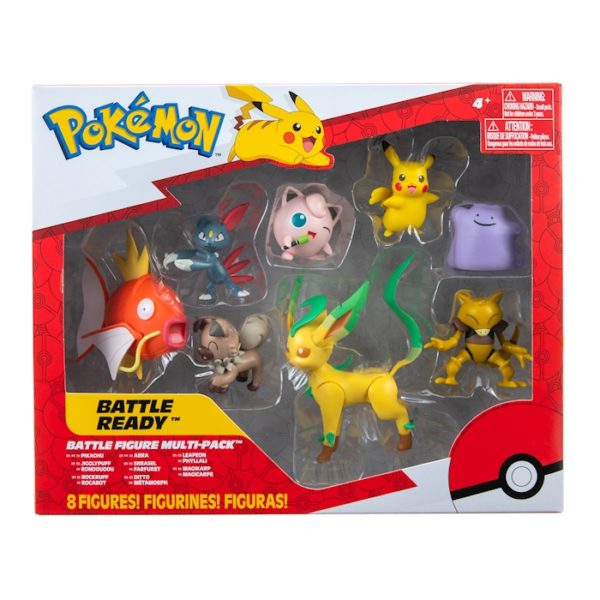 WAL630542599 001 600x600 - Pokémon - Figurine Battle - 8 figurines
