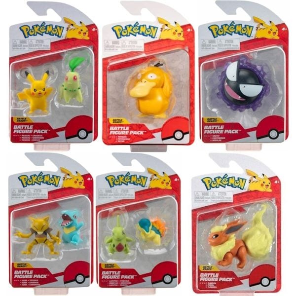 Pokémon - Figurine Battle - Pack 6 boîtes - Jeux de société