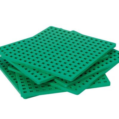 Plus Plus - 2 Bases de Construction (Vert) – Image 2