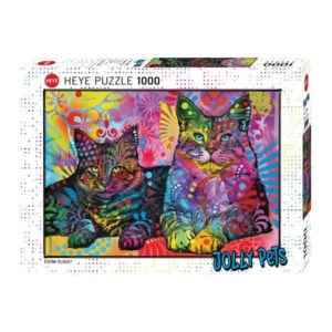 CAR3329864 001 300x300 - Puzzle Jolly Pets - Devoted 2 Cats (1000 pièces)