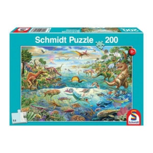 CAR4056253 001 300x300 - Puzzle Schmidt - Découvre les dinosaures (200 pièces)