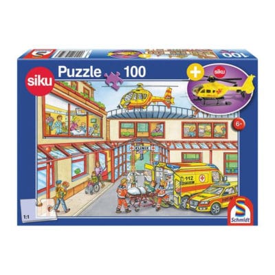 Puzzle Schmidt - Hélicoptère de sauvetage (100 pièces) – Image 1