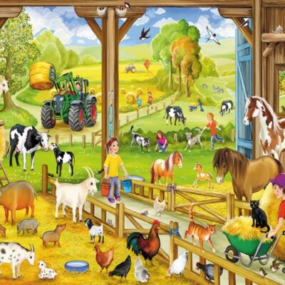 Puzzle Schmidt - A la ferme (3x48 pièces) – Image 4