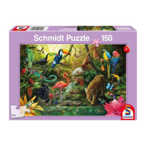 CAR4056456 001 300x300 - Puzzle Schmidt - Habitants de la jungle (150 pièces)