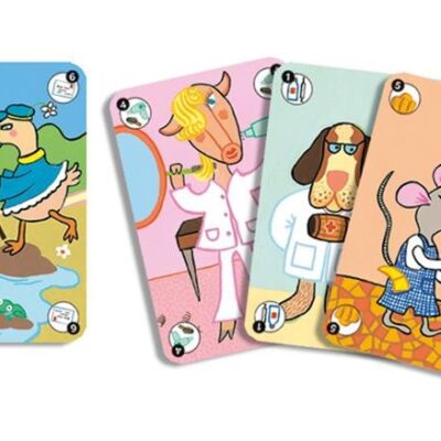 Happy Family - Jeu de 7 Familles (Djeco) – Image 2