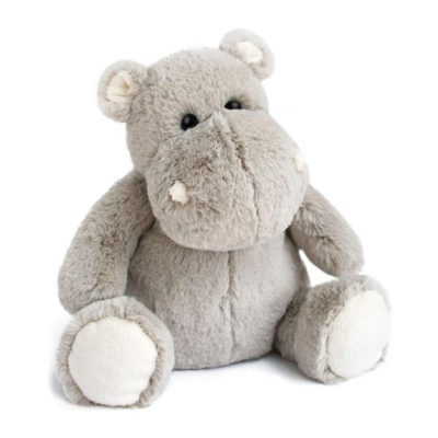Peluche Hippopotame - Gris (25 cm) – Image 1