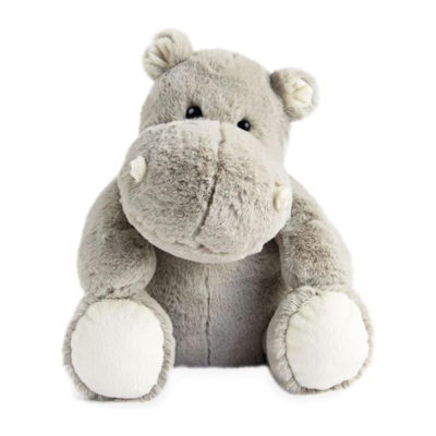 Peluche Hippopotame - Gris (32 cm) – Image 1