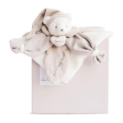 Doudou Ours - Gris (24 cm) – Image 1