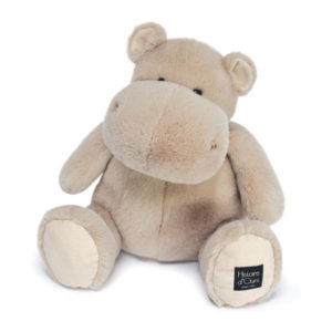 Peluche Hippopotame - Beige (40 cm)