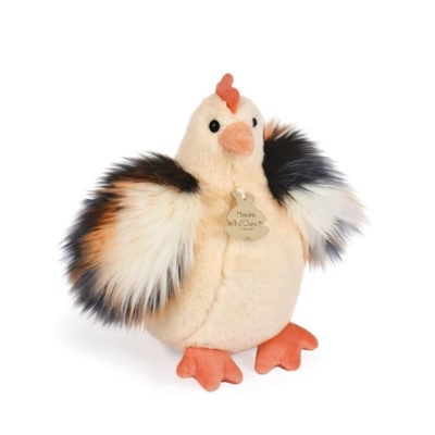 Peluche Poule - Beige (20 cm) – Image 1