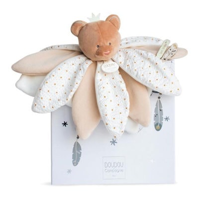 Doudou Pétales Ours (26 cm) – Image 1