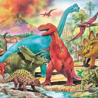Puzzle Schmidt - Dinosaures (100 pièces) – Image 2