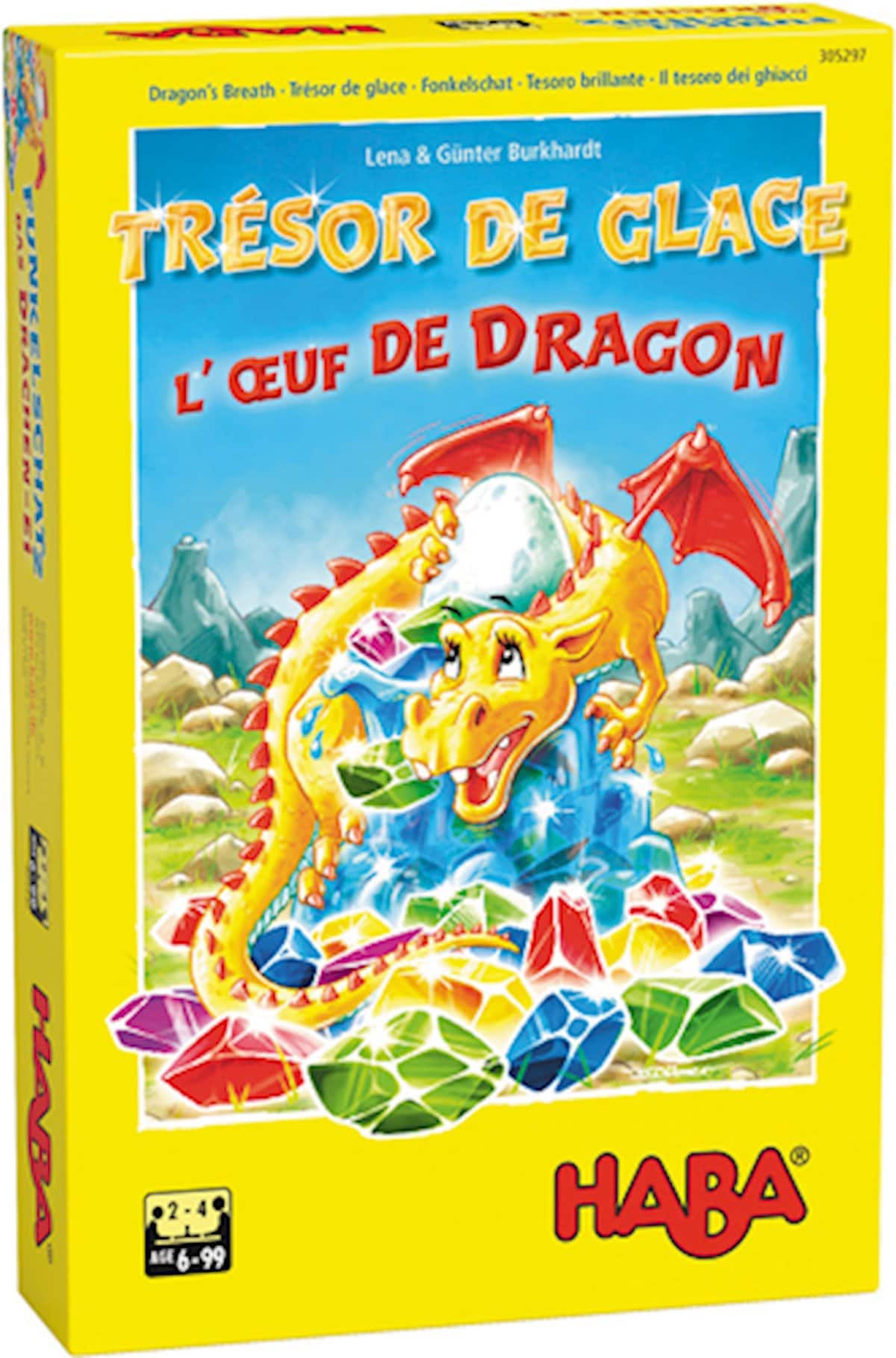 Trésor De Glace – Gioco Da Tavolo Per Bambini (Kinderspiel Des Jahres 2018) – Draghi E Pietre Preziose