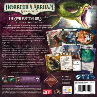 Horreur à Arkham - Civilisation Oubliée - Investigateurs – Image 2